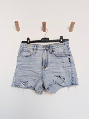 Silver Jeans High-Rise Denim Shorts – Light Blue, Women's 26